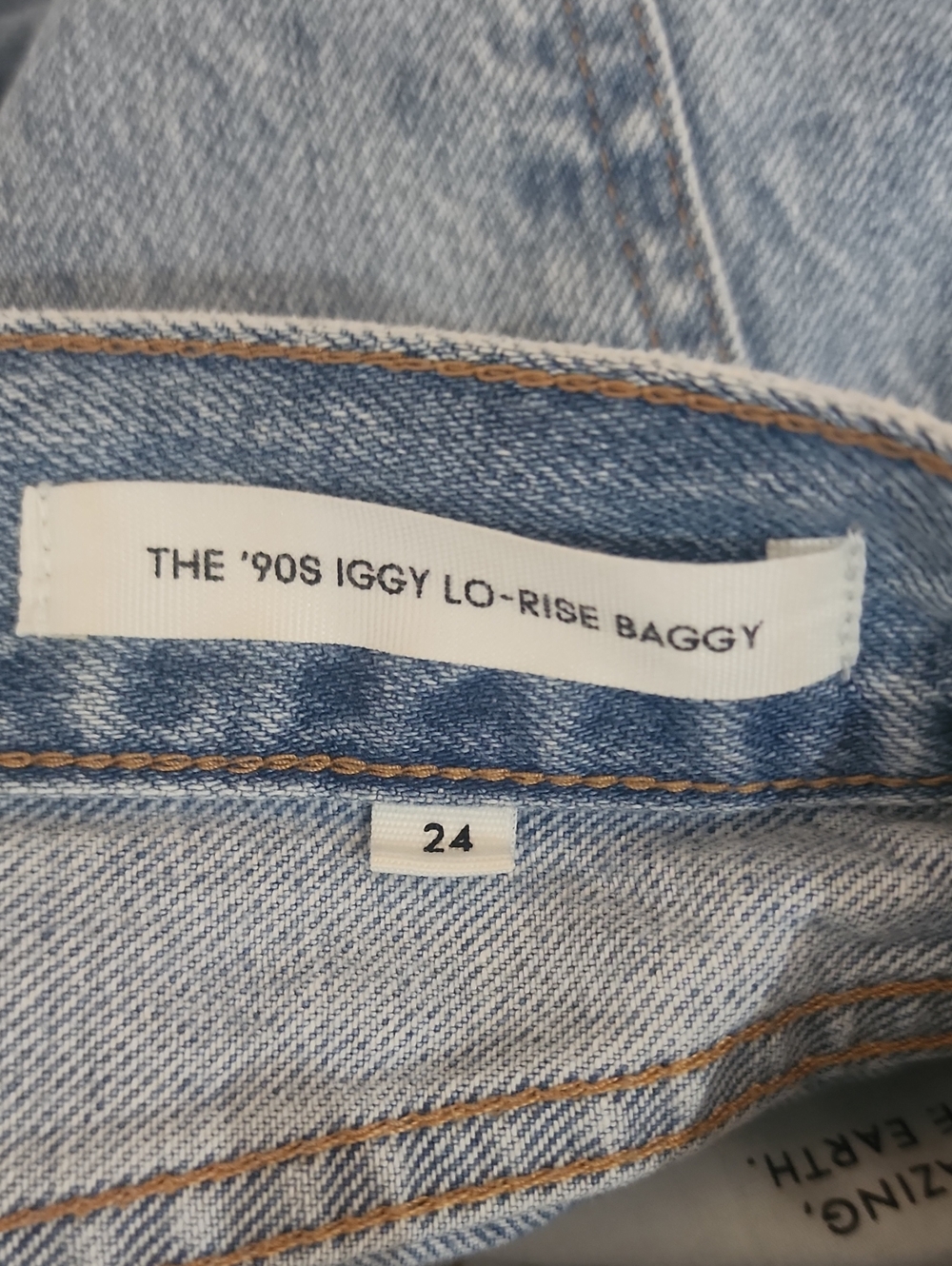 Denim Forum The 90's Iggy Low Rise Baggy Jean - Picture 14 of 15